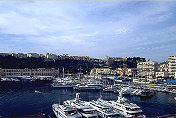 Monaco's harbour