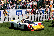 1968 Porsche 907 Short Tail Coupe s/n 907-025, Julio & Amalia Palmaz - Best in Class - Targa Florio