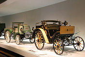 1899 Benz Dos-à-Dos , 1899 Daimler motorized buiness vehicle (behind)