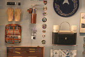 Display of travel-related items
