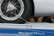 Max. Speed is for the "truck", not the race-car (300SLR)