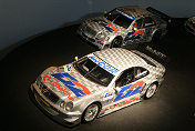 2001 (front), 1995 (back) DTM touring cars