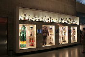 Display of contemporary clothing