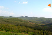 A view from Castello di Meleto