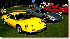Dino 206 GT s/n 00126 and Dino 246 GTS s/n 03620