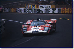 Le Mans 24 h 1970: Merzario/ Regazzoni crashed with the works 512 S s/n 1034.