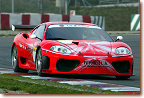 This image is Jamie Davies in the Veloqx Motorsport Ferrari 360 GTC Modena