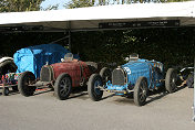 09 Bugatti T 35 B s/n 4965 Julia de Baldanza;08 Bugatti T 35 C Tim Dutton