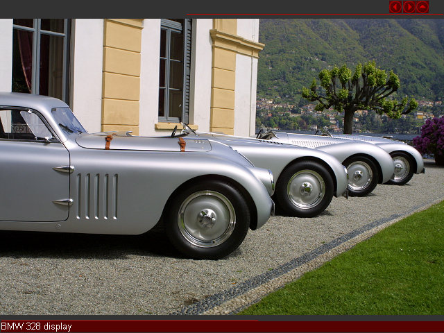BMW 328 display