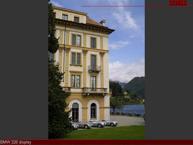 BMW 328 display