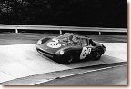 Nürburgring 1000 km 1966: The Ferrari 250 LM s/n 5895 of Clarke/ König retired in the 36th lap