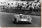 Nürburgring 1000 km 1966: The 330 P3 s/n 0846 was the only Ferrari P at the start of the race. It was driven by John Surtees and Mike Parkes. The Englishmen retired
