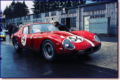 Nürburgring 1000 km 1963 The Swiss Walter and Müller drove the 250GTO s/n 3909GT