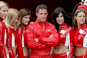 Ferdinand Kool (NLD) and the Masters of Formula 3 Girls