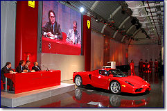 Presentation of the new "Enzo Ferrari"