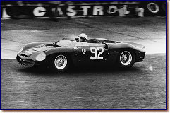 N&uuml;rburgring 1000 km 1962: Phil Hill and Olivier Gendebien won with the Dino 246SP s/n 0790. It was Ferrari�s first victory in the race since 1953