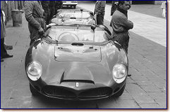 Dino 196 SP s/n 0804 1000km N&uuml;rburgring 1962 s/n 0806 in the background with drilled windscreen