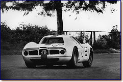 Nürburgring 1000 km 1966: This car seems to be the 250 LM s/n 5845. But was the picture taken at the Nürburgring in 1966? The car definitely didnt start in the race, but may have been driven in practice