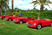 166 MM's Touring Barchetta s/n 0020M, 0050M.0328M and Touring Berlinetta s/n 0060M and 0066M