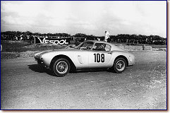 Airfield Schleissheim 1962: The German race ace Peter Nöcker (1963 European Touring Car Champion) won with his 250 GT SWB s/n 1917GT