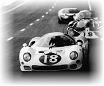 Le Mans 24h 1966: The 365 P2 s/n 0838 of the N.A.R.T. got a new body from Drogo for the �66 season. The car with it�s long tail was nicknamed White Elephant. At Le Mans, Masten Gregory and Bob Bondourant retired in the 9th hour