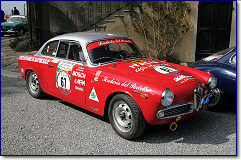067 3°  Ferrecchi Maurizio Macrì Cosimo Vincenzo ALFA ROMEO Giulietta Sprint Veloce 1959 I