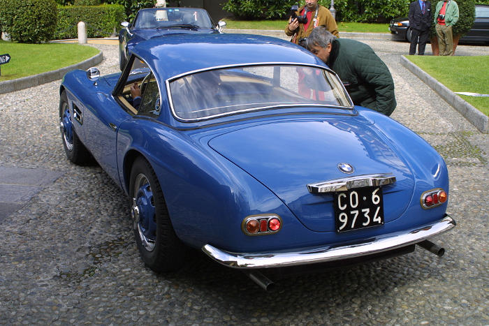 BMW 507 blue