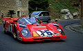 Ferrari 512 M s/n  1028 racing through Collesano