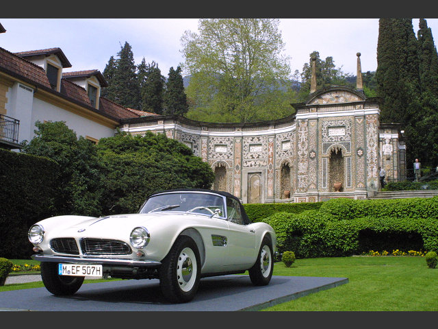 BMW 507 white