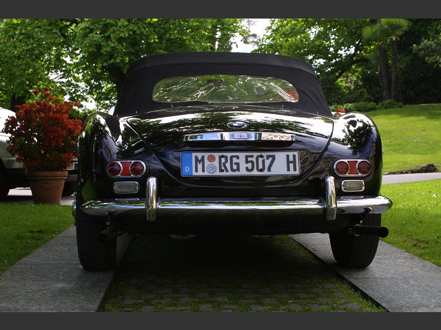 BMW 507 black