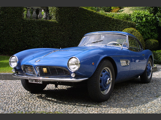 BMW 507 blue