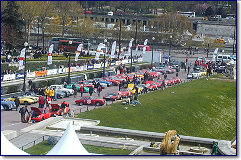 Scrutineering around the Trocadéro Fountain