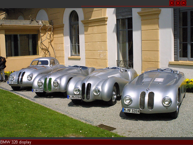 BMW 328 display