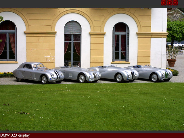 BMW 328 display