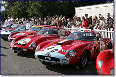 19 Ferrari 250 GTO s/n 3767GT Joe Bamford/Alain de Cadenet;20 Ferrari 250 GTO/64 s/n 4399gt Sam Hancock/Jean-Marc Gounon