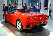 360 Spider s/n 120574 rosso corsa/nero