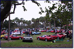 Ferraris at St. Armand's Circle