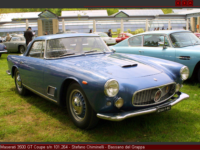 Maserati 3500 GT Coupe s/n 101.264 - Stefano Chiminelli - Bassano del Grappa
