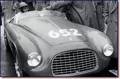 Ferrari 166 MM Touring barchetta s/n 0046M