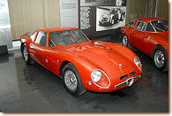 1966 Alfa Romeo Giulia TZ 2 - Versione della Giulia Sprint Speciale, elaborata per le corse su telaio tubolare.