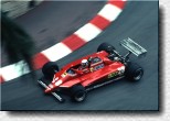 Formula 1 Monaco 1982 - Didier Pironi finished 2nd with the 126C2 s/n 059 which was the only Ferrari entry in the race.