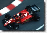 Formula 1 Monaco 1983 - Formula 1 Monaco 1983 - Ren Arnoux hit a barrier with the 126C2B s/n 064 and retired. 