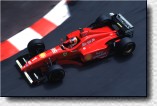 Formula 1 Monaco 1996 - Michael Schumacher's race came to an end during the first lap when he hit a barrier with the F310 s/n 167. 