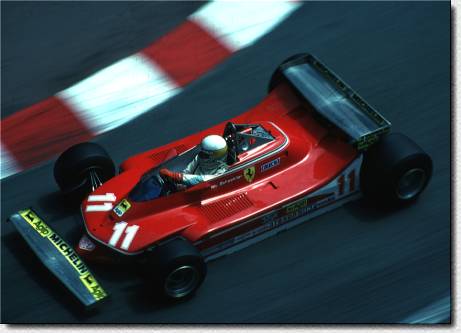 Formula 1 Monaco 1979 - Jody Scheckter who became World Champion that year won at Monaco with the 312 T4 s/n 040.