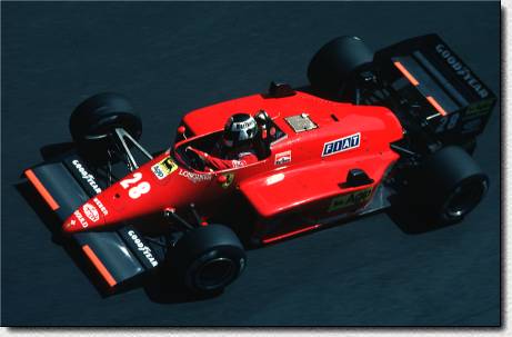 Formula 1 Monaco 1985 - Stefan Johansson retired due to an accident with the 156/85 s/n 079. 