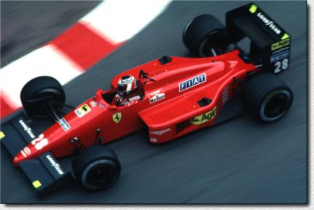 Formula 1 Monaco 1987 - A 4th place was the result for Gerhard Berger and the F1/87 s/n 097. 