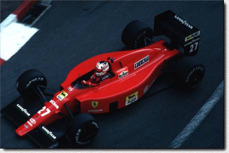 Formula 1 Monaco 1989 - Nigel Mansell retired with technical problems with his 640 s/n 109. 