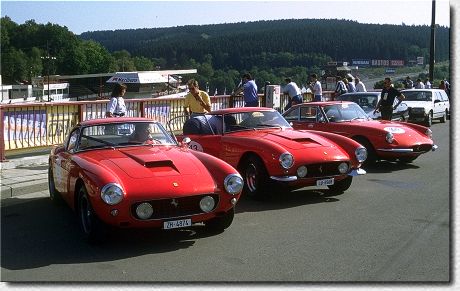250 GT SWB s/n 2149GT - first from the left FF40.002