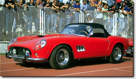 250 GT SWB California Spyder s/n 3007GT 010
