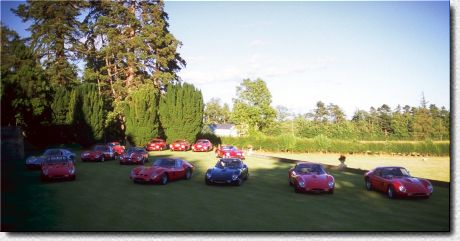 A view of the definitely most valuable "party parking lot" of the year.